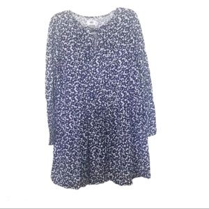 Old Navy | NWT Blue White Yellow Floral dress